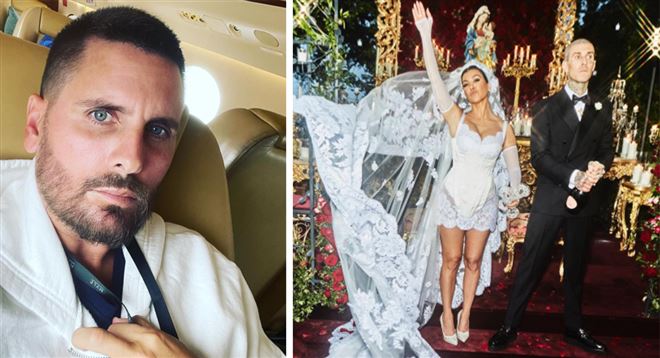 Scott Disick indésirable au mariage de son ex Kourtney Kardashian- il a pris une décision