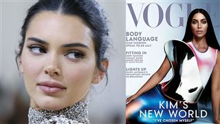 Je ne lui dirai pas- Kim Kardashian a évincé sa soeur Kendall Jenner de la couverture de Vogue