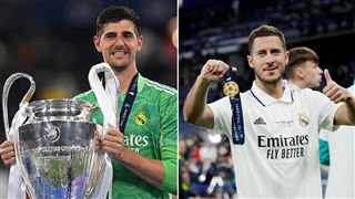 Ils ne sont que cinq- Thibaut Courtois et Eden Hazard rentrent dans le cercle des Belges ayant remporté la Ligue des Champions