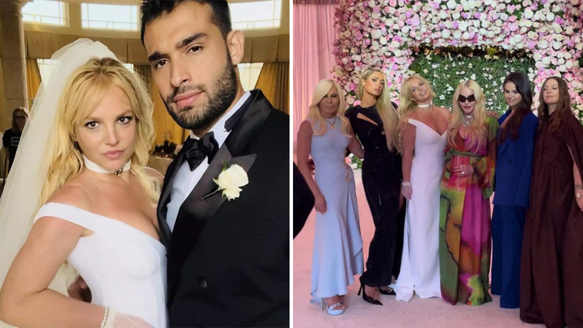 "WOW, we did it": Britney Spears, newly married to Sam Asghari, shares a video of the event