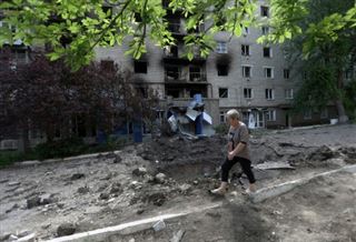 Près de la nouvelle ligne de front dans le Donbass, un sentiment d'abandon