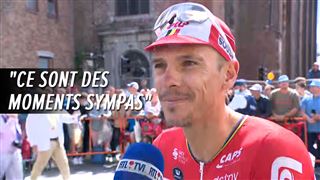 Il faut en profiter- Philippe Gilbert ovationné par le public pour son dernier passage en Belgique sur le Tour de France (vidéo)