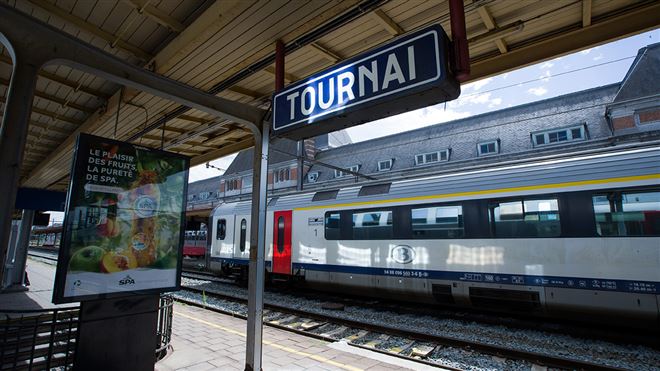 Interruption du trafic sur la ligne ferroviaire entre Tournai et Saint-Ghislain- Les secours sont sur place