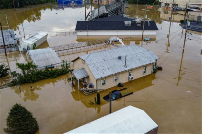 Etats-Unis- au moins 16 morts dans les pires inondations jamais vues au Kentucky