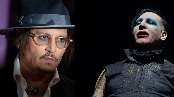 Des échanges de SMS intimes entre Johnny Depp et Marilyn Manson dévoilés