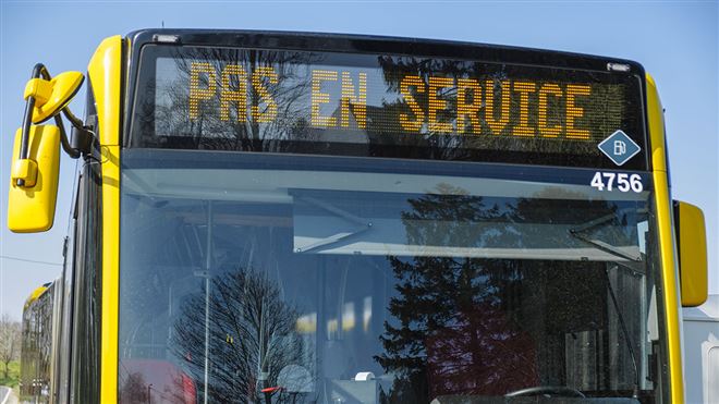 La grève continue- de nouvelles grosses perturbations dans les TEC du Hainaut, aucun bus ne roule à Mons