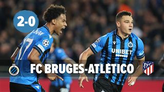 Le FC Bruges écrit l'histoire en s'offrant le scalp de l'Atlético Madrid- les Brugeois font tomber tous les records