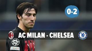 Impuissant et en infériorité numérique, l'AC Milan sombre contre Chelsea à domicile