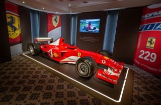 Une Ferrari de Michael Schumacher vendue pour un montant record de 13,1 millions d'euros