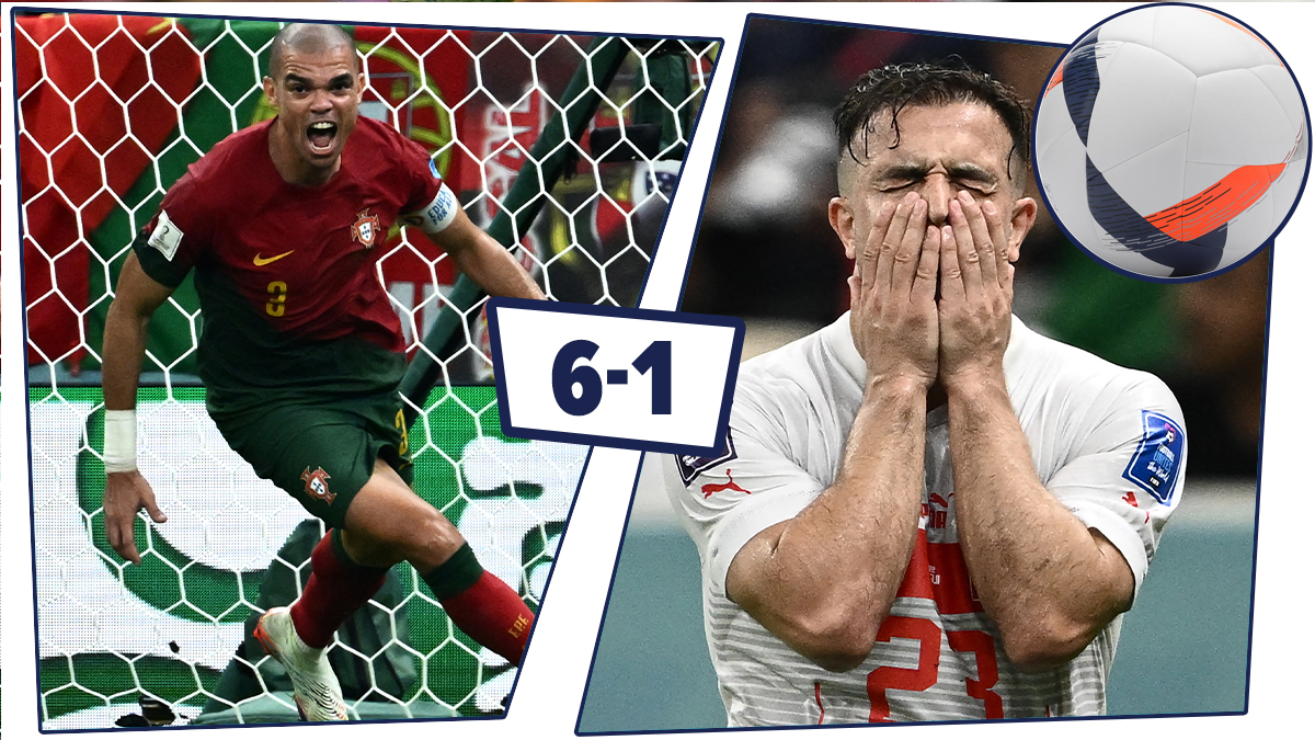 Portugal beat Switzerland to advance to quarterfinals (photo)