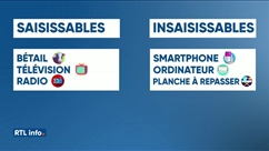 La liste des biens saisissables devrait bientôt changer
