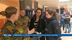 Journée portes ouvertes à l'Ecole Royale Militaire, à Bruxelles