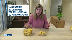 Réduction de la quantité de produit par emballage par certaines marques