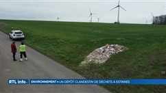 Le dépôt sauvage de déchets, un véritable fléau à Estinnes