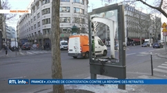 Les manifestations contre la réforme des pensions dégénèrent en France