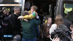 Guerre en Ukraine: des enfants enlevés par la Russie sont de retour