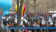 Réforme des retraites en France: 10e journée de mobilisation aux 4 coins du pays