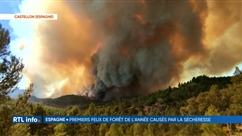 Espagne: les pompiers luttent toujours contre le premier grand incendie de 2023