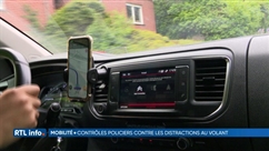 Action nationale de la police contre la distraction au volant