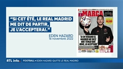 Départ d'Eden Hazard du Real Madrid: l'analyse d'Anne Ruwet