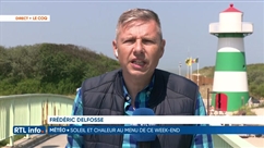 Beau temps: c'est à la Côte belge qu'il fera le plus frais, ce week-end