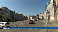 Une voiture folle a percuté plusieurs personnes à Mons, la nuit dernière