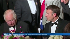 Somptueux dîner de gala offert à Charles III au château de Versailles