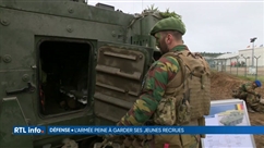 Armée: près de la moitié des nouvelles recrues abandonnent durant leur formation