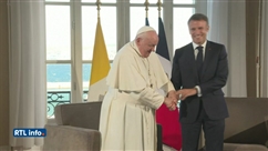 A Marseille, le pape appelle à "une responsabilité européenne" face aux migrants