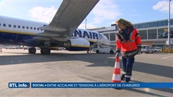 Préavis de grève à l'aéroport de Charleroi autour de la prime "Pouvoir d'achat"