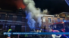 Décès de deux personnes dans l'incendie de leur maison à Marcinelle