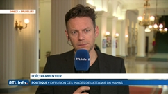 Les vidéos de l'attaque du Hamas diffusées ce jeudi au Parlement