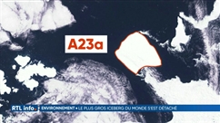 Le plus gros iceberg du monde vient de se détacher de l'Antarctique
