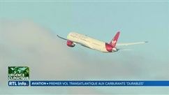 Virgin Atlantic prépare un vol transatlantique aux carburants verts