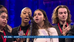 La reine Mathilde a participé au "Invisible Youth Europeans Summit" à Bruxelles