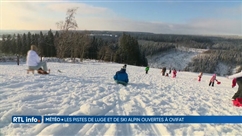 Affluence de touristes à Ovifat dans le but de profiter de la neige