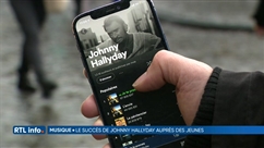 Johnny Hallyday a toujours la cote sur les plateformes de streaming