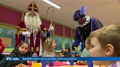 Saint-Nicolas a réveillé des élèves dans une école de Fosses-la-Ville