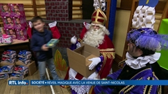 Saint-Nicolas a réveillé des élèves dans une école de Fosses-la-Ville