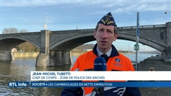 Les cambriolages sont en baisse depuis plusieurs années