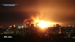 Attaque massive de drones et missiles russes sur Kiev ce matin