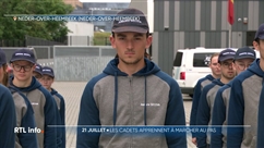 Défilé du 21 juillet: les cadets de la police se préparent déjà à l'événement