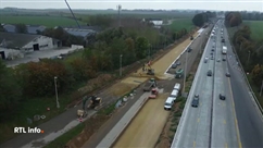 Le chantier de l' E411 touche à sa fin entre Thorembais et Daussoulx