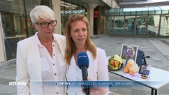 Incendie à Lantin: rencontre avec Christel et Muriel, compagnes de Maxime et de Marc
