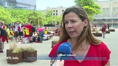 Marche en soutien au peuple palestinien organisée à Bruxelles
