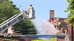 L'incendie du château de la Bacquelaine à Chaumont-Gistoux fait une victime