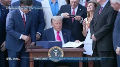 Donald Trump promulgue sa loi budgétaire XXL pour la fête nationale