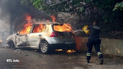 Le violent incendie qui touche Marseille est en régression