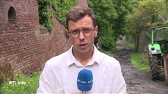Inondations en province de Namur: Sambreville a été touchée
