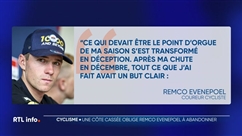 Remco Evenepoel s'explique après son abandon au Tour de France
